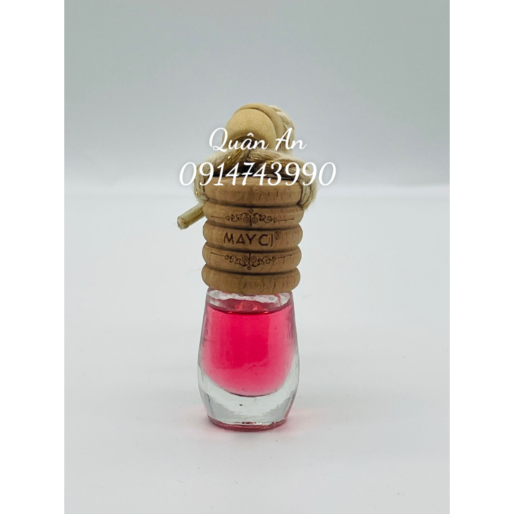 Lọ treo tinh dầu thơm trên xe ô tô, tủ quần áo Mayci Perfume size 6ml, 10ml