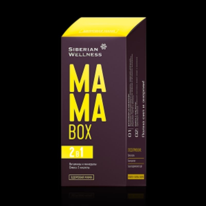 Mama box Siberian -  Thực phẩm bảo vệ sức khỏe MAMA BOX dành cho bà bầu và nuôi con nhỏ
