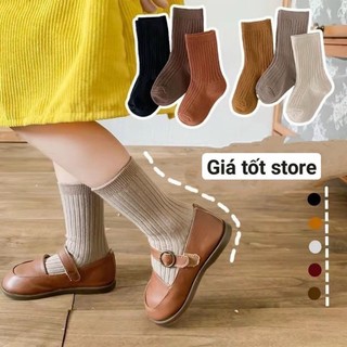 SET 10 ĐÔI TẤT GÂN CỔ CAO CHO BÉ