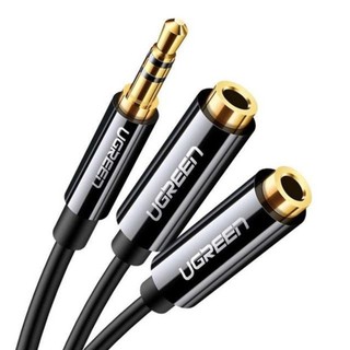 Cáp chia Audio 1 ra 2 chuẩn 3.5mm Ugreen 10532
