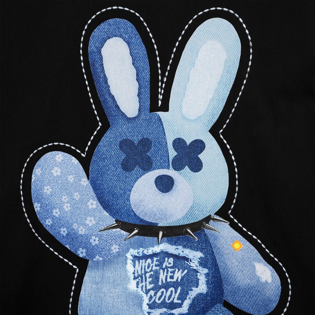 Áo Thun Unisex Bad Rabbit JEAN RABBIT TEE 100% Cotton - Local Brand Chính Hãng