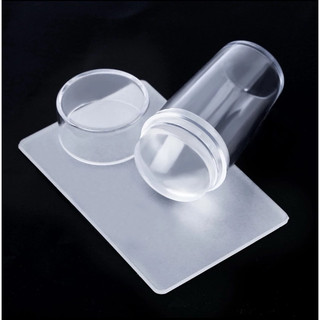 Con dấu in trong suốt làm nail con dấu silicon