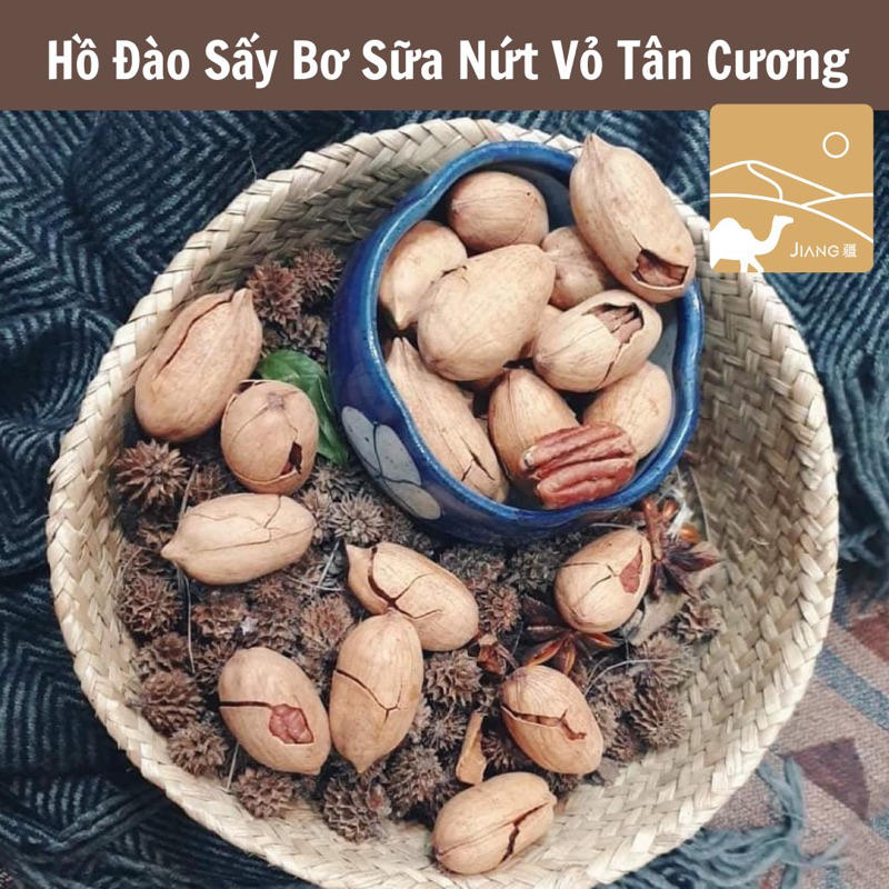 Hồ Đào Sấy Bơ Sữa Tân Cương giòn tan, béo ngậy nguyên vỏ - Jiang