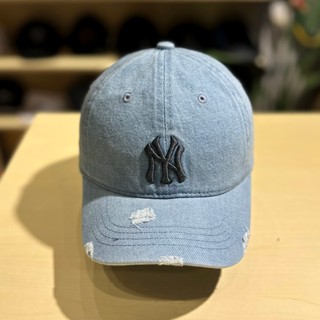 Nón nam nữ, mũ lưỡi trai NY MLB vải Jean đẹp Form chuẩn (Ảnh thật)