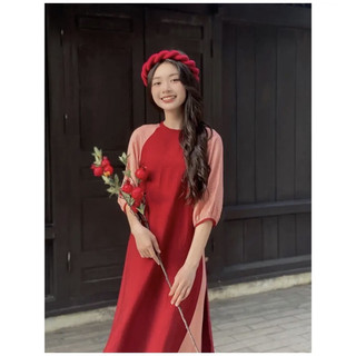 | Chang Tròn | 𝐀́𝐨 𝐃𝐚̀𝐢 𝐓𝐞̂́𝐭 𝟐𝟎𝟐𝟒 - Đỏ Xuân Sang ( 55kg đến 95kg )