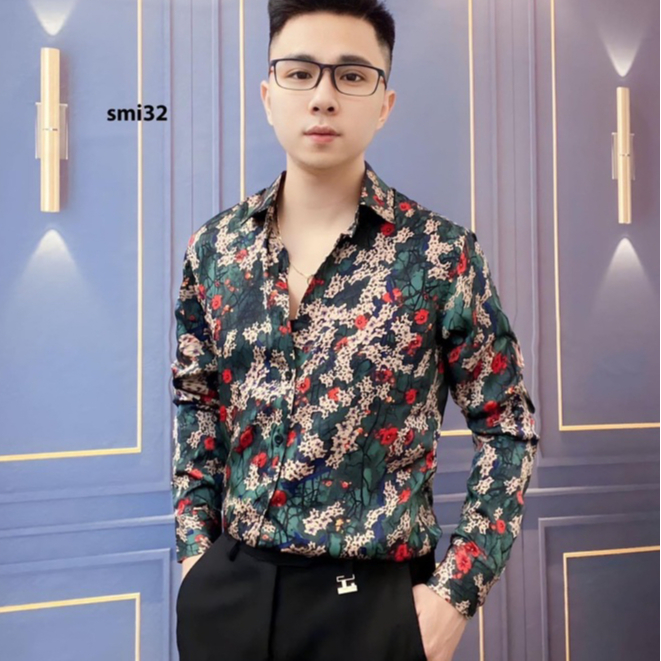 Sơ Mi Nam Vải Lụa Không Nhăn Không Phai Không Xù