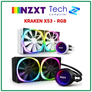 Tản nhiệt nước AIO CPU NZXT Kraken X53 RGB (Đen / Trắng)