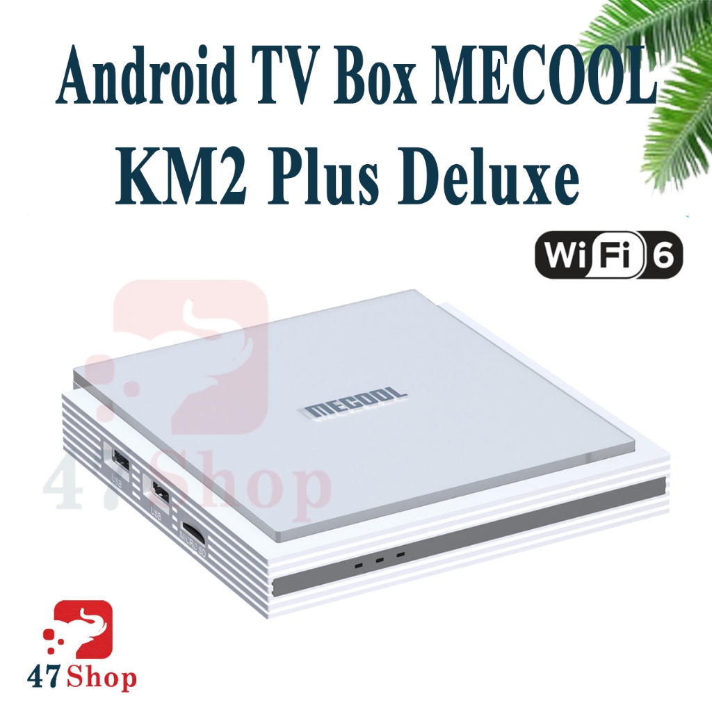Android TV Box MECOOL KM2 Plus Deluxe - Netflix 4K, AndroidTV 11, 4GB-32GB, Wifi 6, LAN 1Gbps