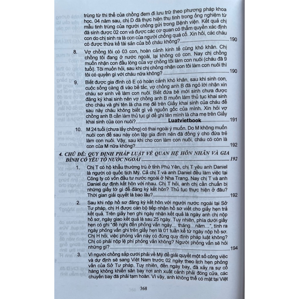 Sách - Luật Hôn Nhân Gia Đình,Luật Phòng,Chống Bạo Lực Gia Đình - 166 Tình Huống Giải Đáp Pháp Luật Về Hôn Nhân Gia Đình