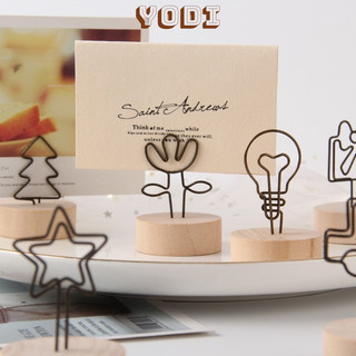 Kẹp Gỗ, Kẹp Ảnh Đế Gỗ Decor, Trang Trí Để Bàn, Treo Postcard, Sticker, Thiệp Hoa Khô, Kẹp Giấy Ghi Chú, Đế Gỗ Chắc Chắn