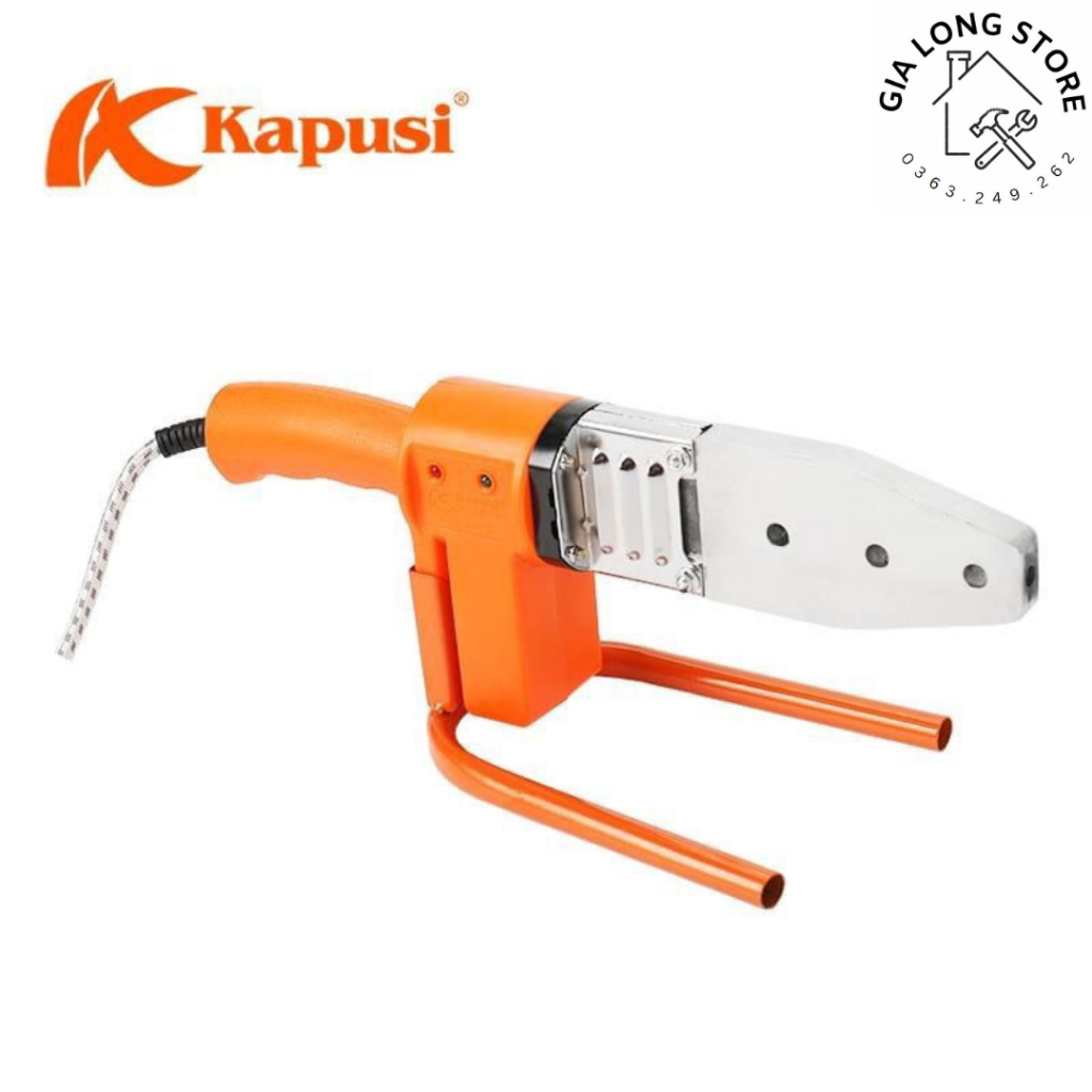 Máy hàn ống nhiệt PPR, PE 20-63mm , 20-32mm Kapusi JAPAN 1000W, máy hàn nhiệt ống nước nóng lạnh - Tiêu chuẩn Nhật Bản