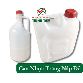 [THỊNH TÂM] Can nhựa trắng Loại Dày đựng nước 1L 2L 5L 10L Lít Đủ loại