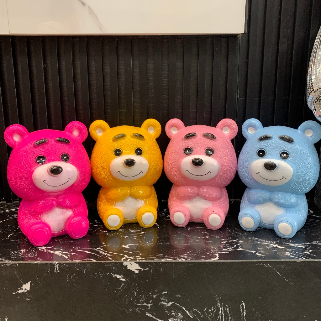 Heo Đất Gấu Dâu Cute-Ống Tiết Kiệm