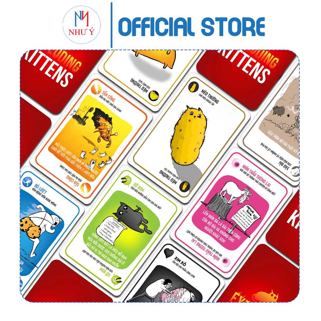 Tặng Kèm Bài Mèo Nổ Khi Mua Combo Bài Ma Sói Ultimate Việt Hóa 64 Lá Siêu Rẻ