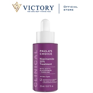 Tinh chất se khít lỗ chân lông Paula s Choice Niacinamide 20% Treatment