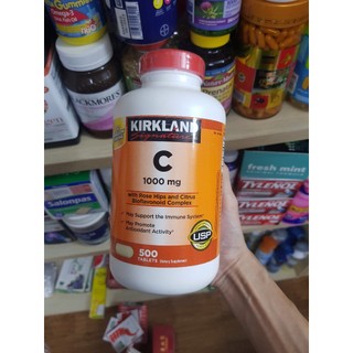 Bổ Sung Vitamin C 1000mg Kirkland Signature Của Mỹ