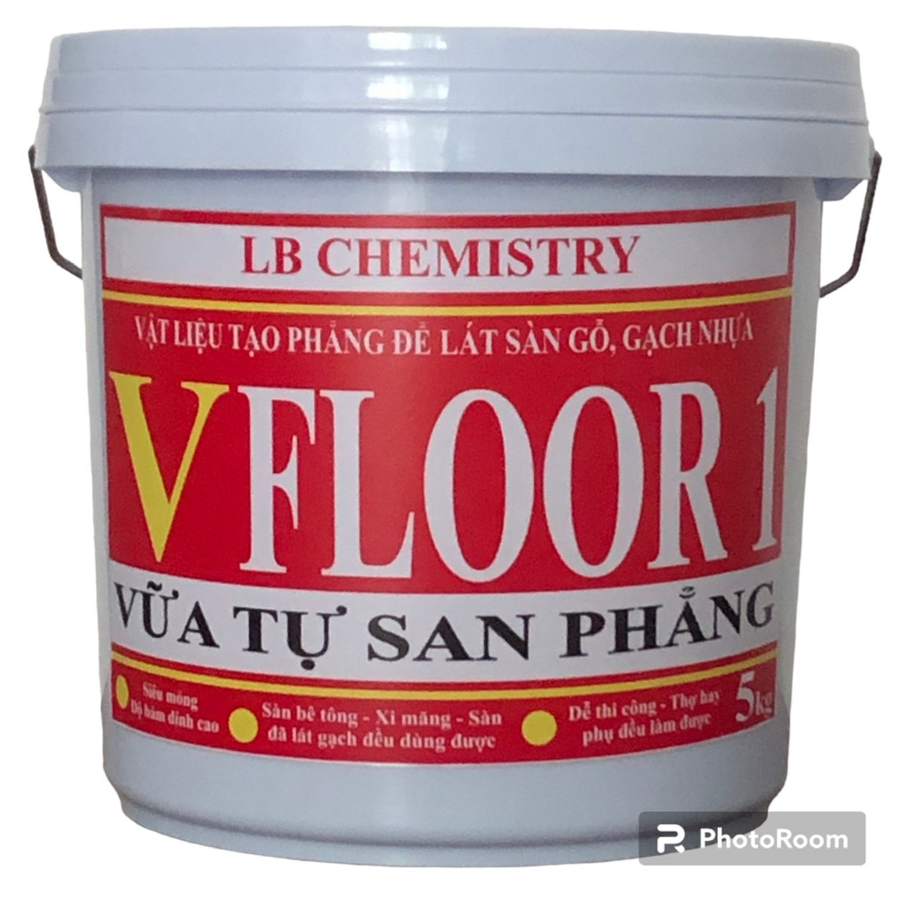 Vật liệu tạo phẳng để lát sàn gỗ, gạch nhựa VFLOOR1 (5kg)