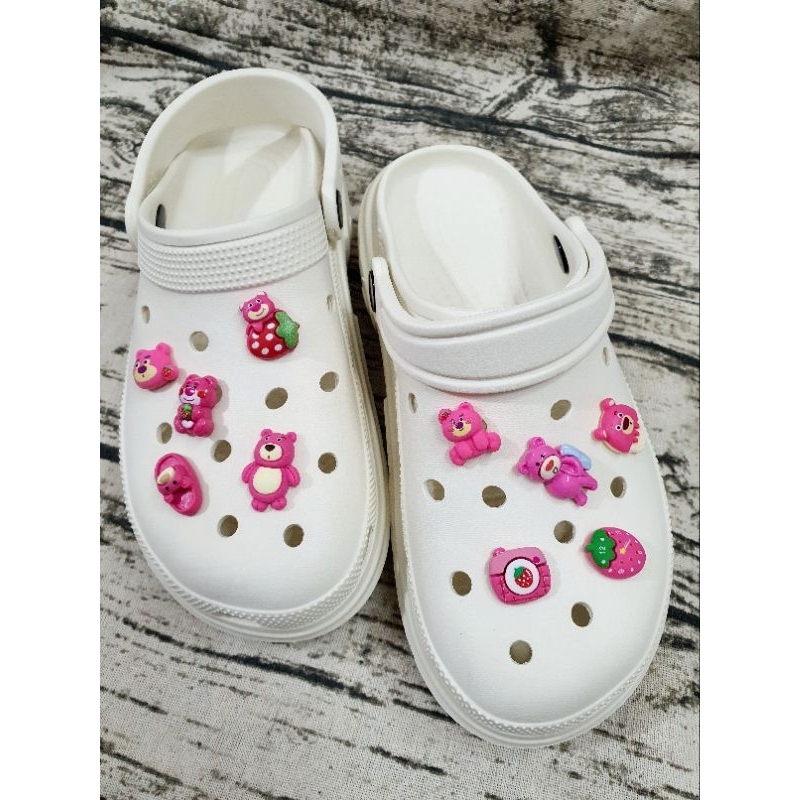 Sticker gắn dép sục, phụ kiện, jibbits, charm gắn dép cross, crors nhiều mẫu