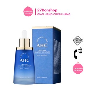 Tinh chất cấp ẩm, làm sáng da ahc capture solution prime moist ampoule - mẫu mới