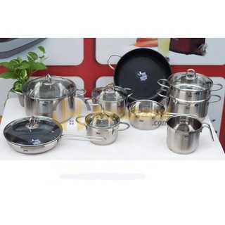 Bộ nồi inox Elo smaragd 9 món