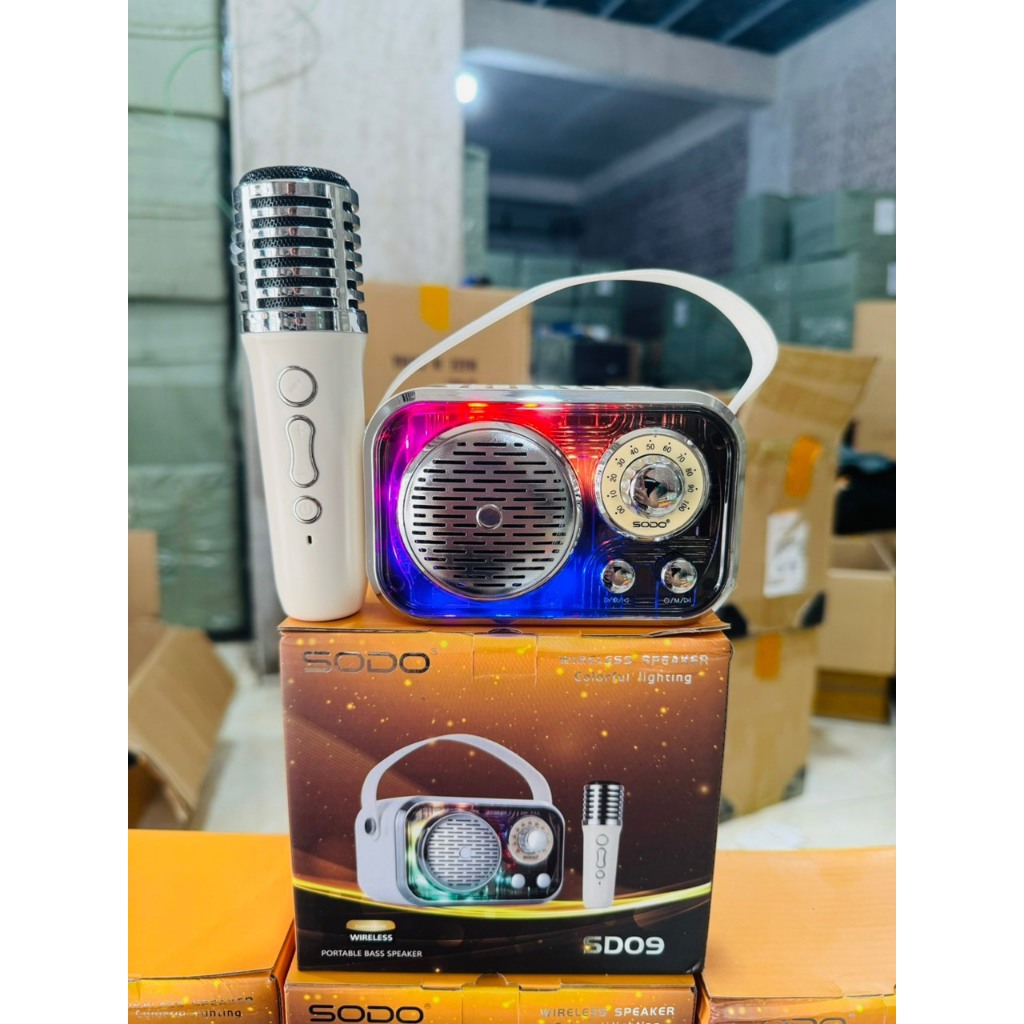 Loa Bluetooth karaoke SD-09.