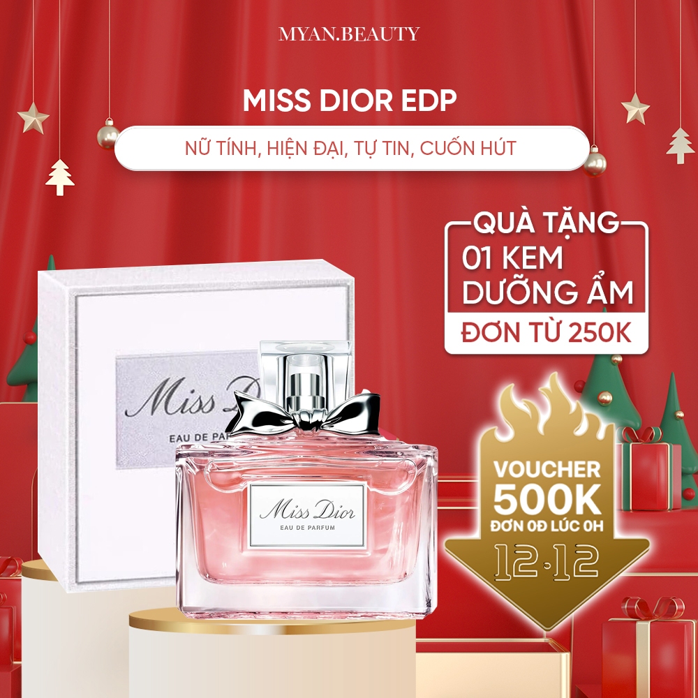 Nước Hoa Nữ Miss Dior EDP Dung Tích 100ml, Dầu Thơm Nữ Tính, Gợi Cảm, Ngọt Ngào - Myan.Beauty