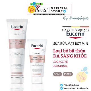 Sữa Rửa Mặt Eucerin Tạo Bọt Làm Sáng Da Cleansing Foam Eucerin Spotless Brightening Even Skin
