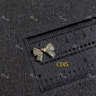 phụ kiện charm nail nơ cao cấp gắn móng tay nail 1 viên