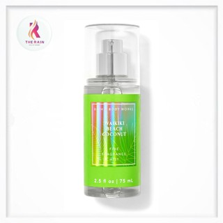 Xịt thơm toàn thân mini Bath & Body Works Waikiki Beach Coconut 75ml