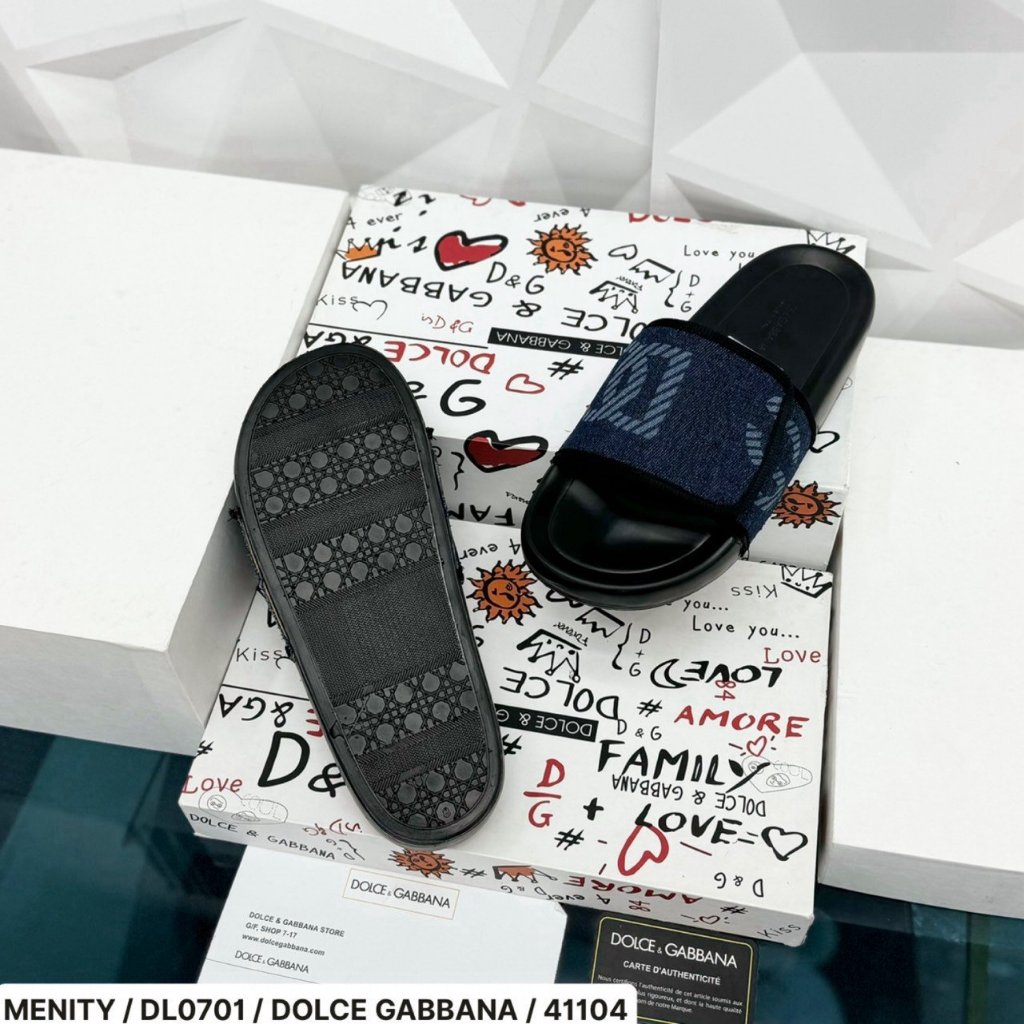 Dép dg quai dán siêu đẹp phong cách mới, dép quai ngang nam chất nhất 2024.