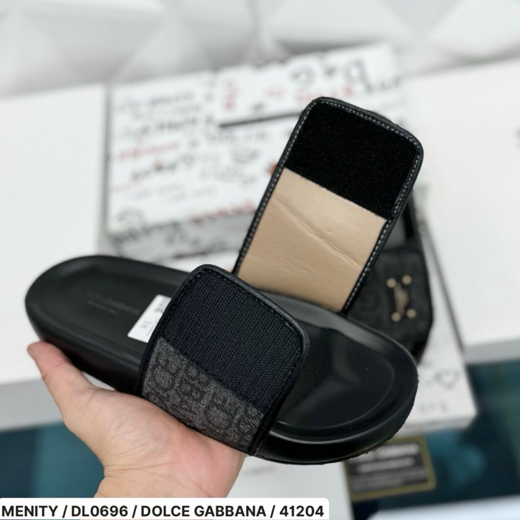 Dép dg quai dán siêu đẹp phong cách mới, dép quai ngang nam chất nhất 2024.