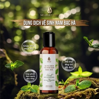 Dung Dịch Vệ Sinh Nam Bạc Hà MELA Làm Sạch Ngăn Mùi Kháng Khuẩn 100ml - ML07