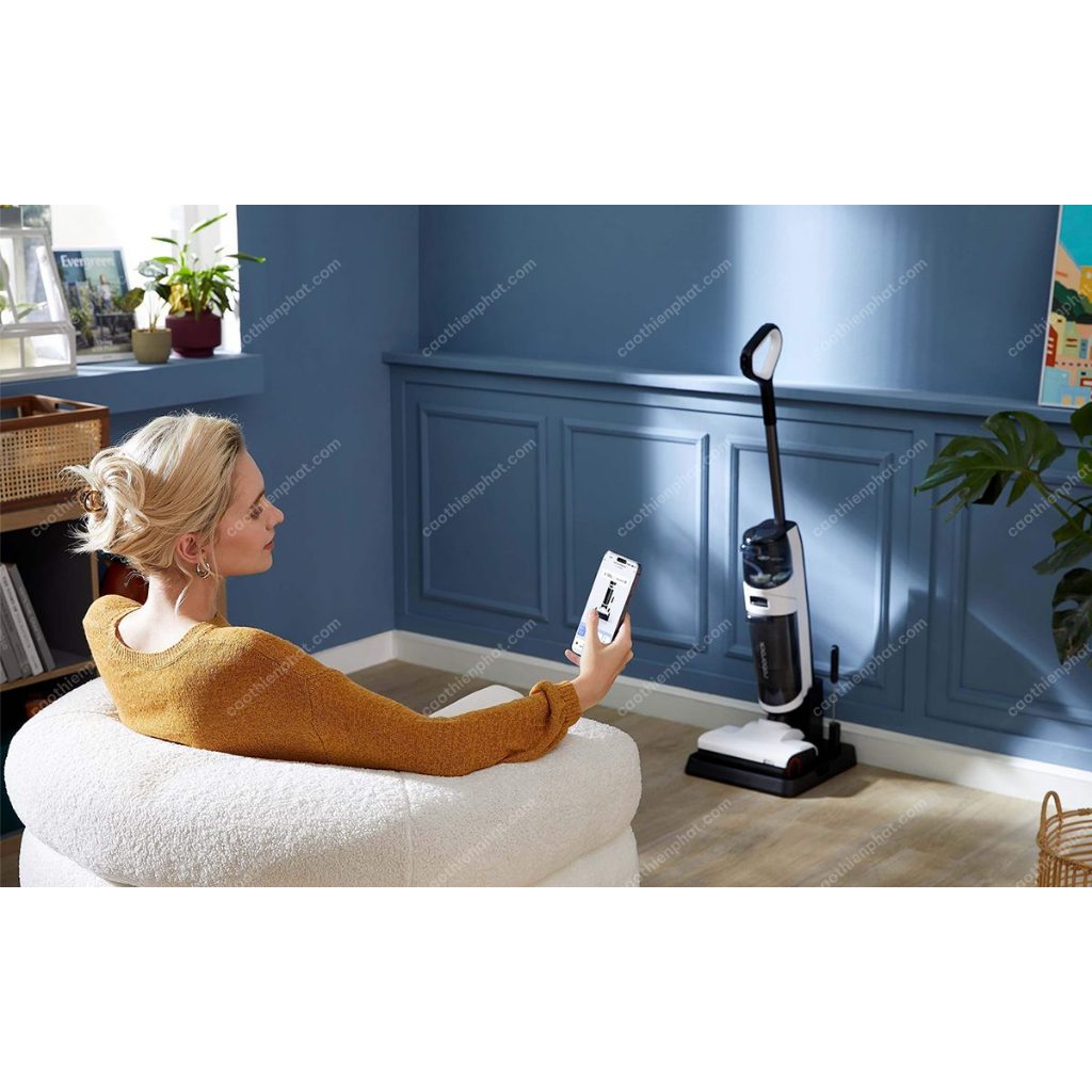 🍀MỚI 2023🍀Máy hút bụi lau sàn khô và ướt Roborock Dyad Air - Lực hút 17000Pa