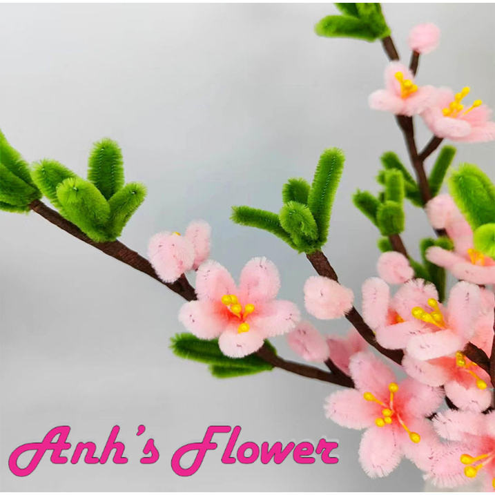 Kẽm nhung loại 1 làm hoa trang trí hoa tết chuyên đào mai lan ly sen cẩm chướng cát tường