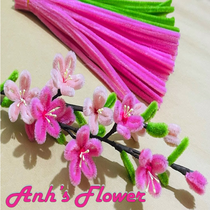 Kẽm nhung loại 1 làm hoa trang trí hoa tết chuyên đào mai lan ly sen cẩm chướng cát tường