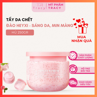 Tẩy da chết đào heyxi tẩy tế bào chết body , tẩy da chết toàn thân sáng da mịn màng