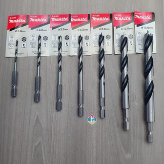 Mũi khoan gỗ chui lục giác Makita 3mm-12mm)