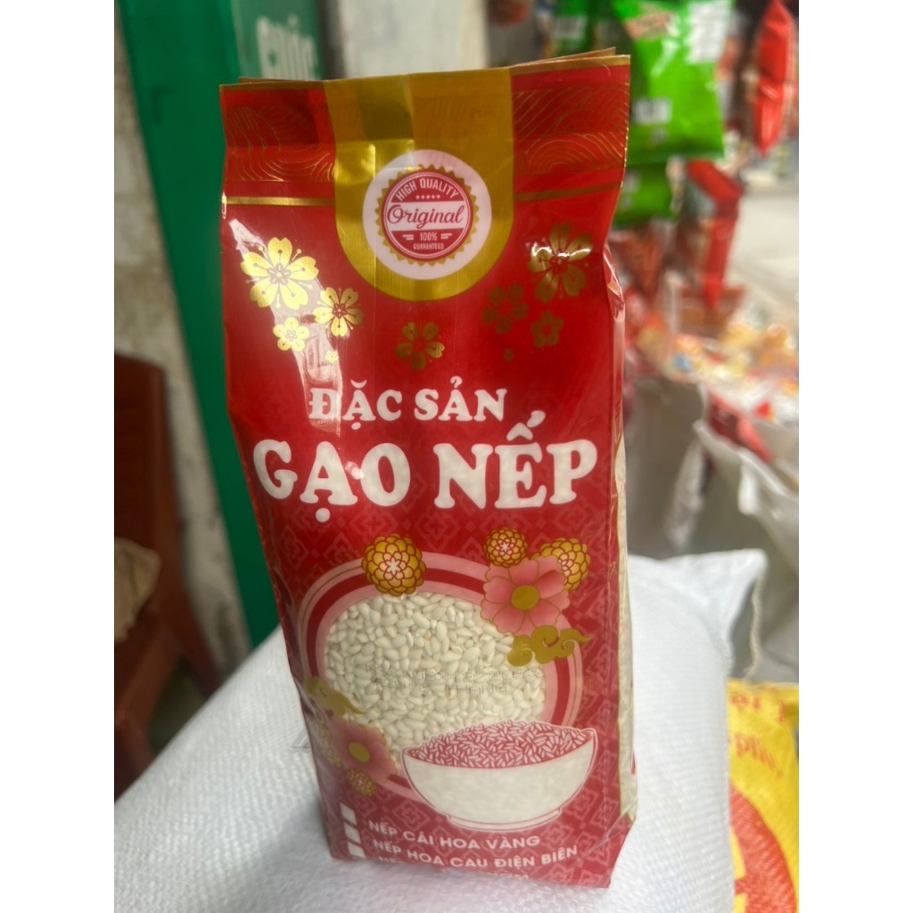 Nếp đồi nương hạt to thơm dẻo ngon