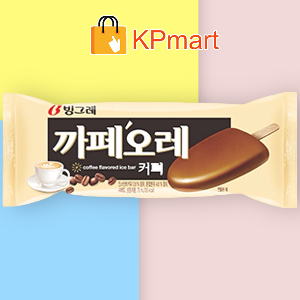 Kem cafe Au Lait Hàn Quốc Binggrae Coffee Ice Bar 85ML