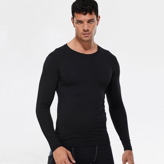 Áo giữ nhiệt thun nam dài tay body size 35-75kg thể thao chất thun poly💎𝑭𝑹𝑬𝑬 𝑺𝑯𝑰𝑷💎mềm mại co giãn màu sắc đa dạng