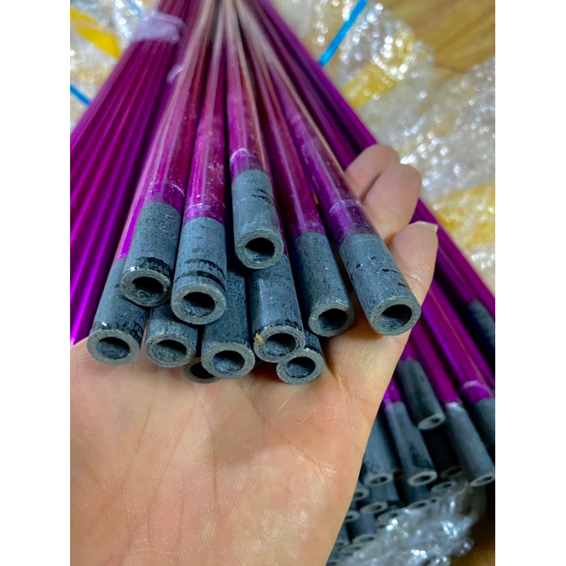 Nan Cacbon Tím Đậm gốc Dày Vip 80cm-1m1-1m25-1m4- làm diều bao bão phụ kiện diều xuyên không