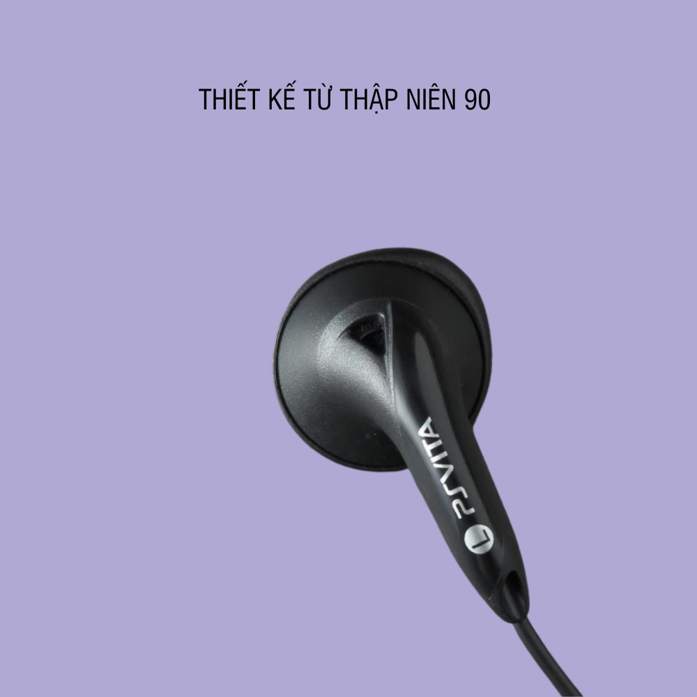 Tai nghe sony PSvita, kiểu dáng cổ điển, âm thanh tinh tế, đáng sưu tầm, chân cắm 3.5mm, không mic