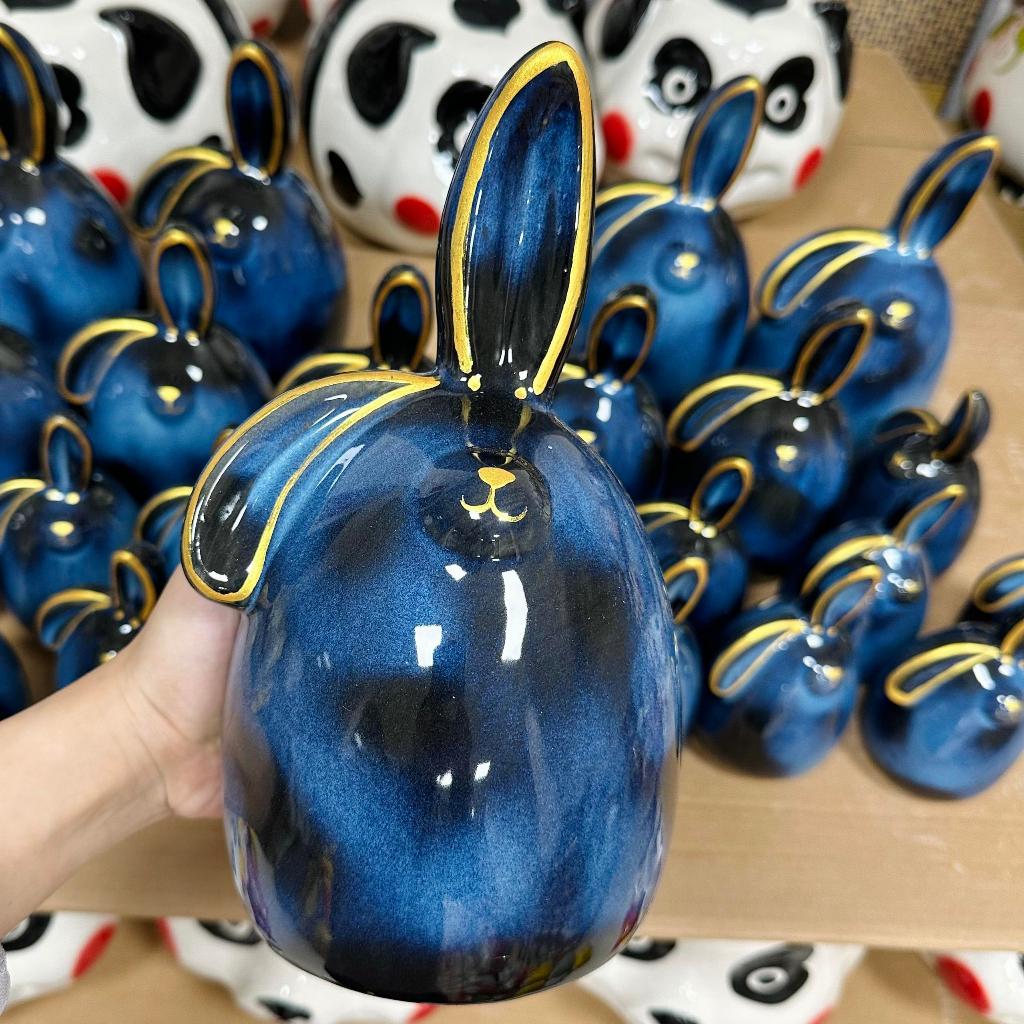 THỎ SỨ T-CUP SIZE TO đựng tiết kiệm