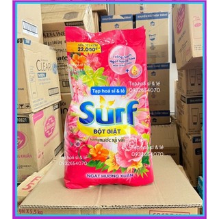 Bột giặt Surf Ngát Hương Xuân 5,5kg