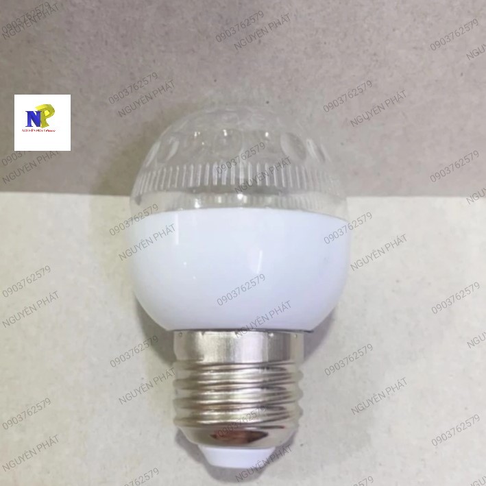 Bóng Đèn Led Chanh Tròn Kín Nước 5w 1 Màu Vả 7 Màu