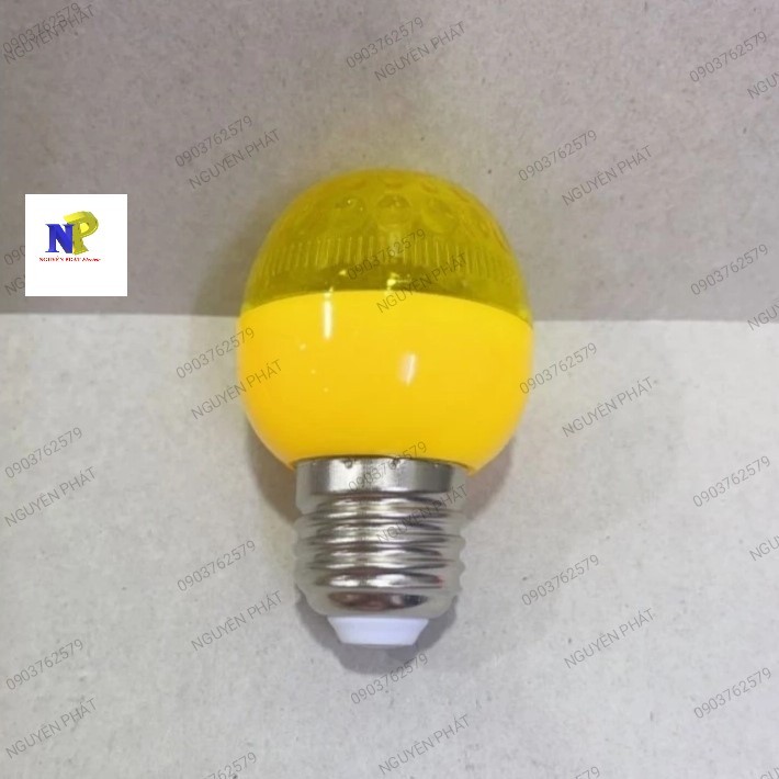 Bóng Đèn Led Chanh Tròn Kín Nước 5w 1 Màu Vả 7 Màu