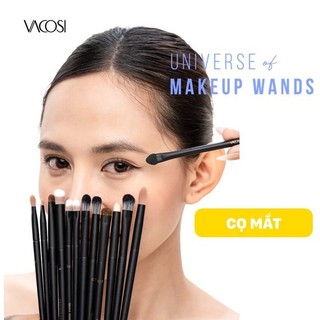 Cọ Phủ & Tán Phấn Mắt Vacosi Shader Pro Brush - E02