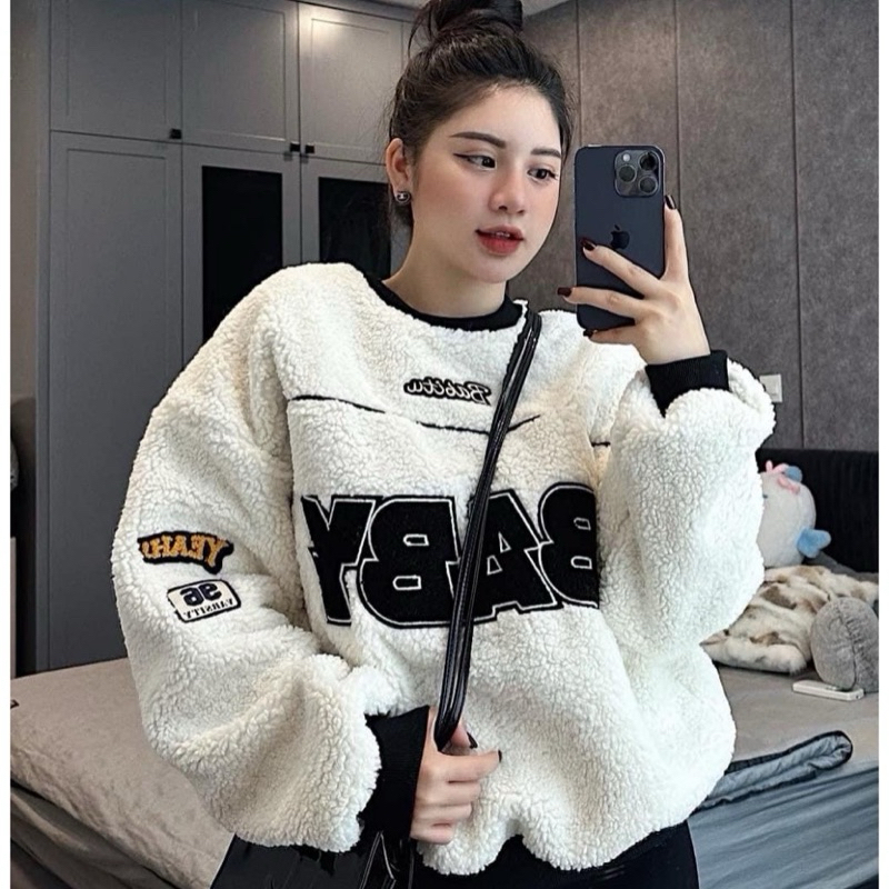 Áo sweater lông BABY