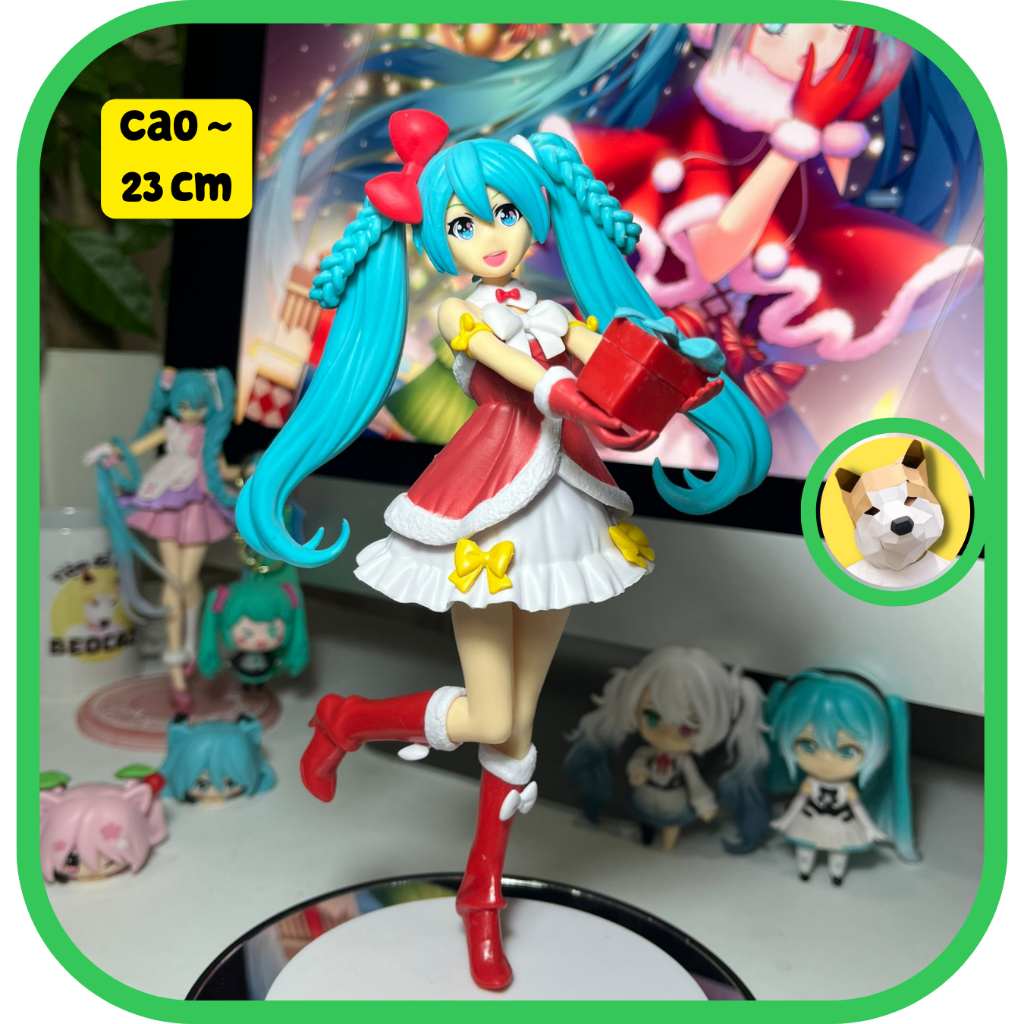 Mô hình Hatsune Miku 23cm tết 2024 dễ thương Tiệm đồ chơi Beocaz nhiều loại có sẵn 19cm quà tặng trang trí trưng bày
