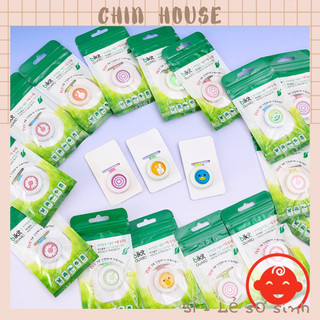 Kẹp chống muỗi bikit guard cho bé, kẹp tinh dầu sả chống muỗi cho bé yêu